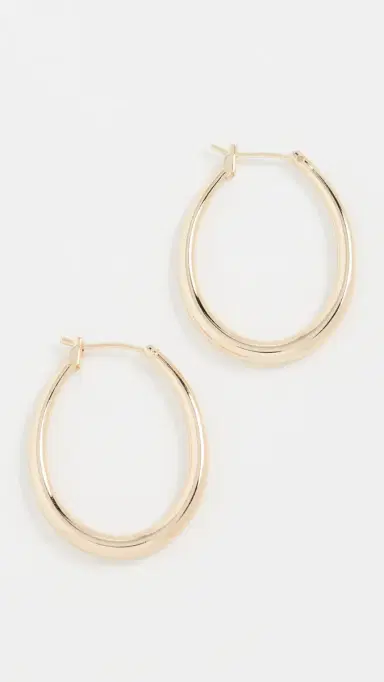Shashi Ovale Hoops | Thumbnail 4