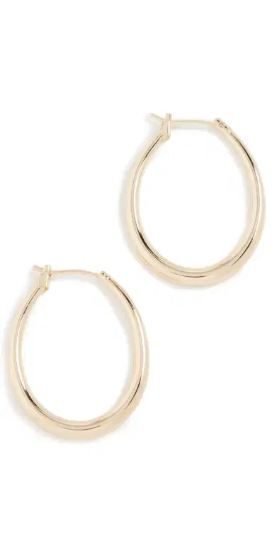 Shashi Ovale Hoops | Thumbnail 1