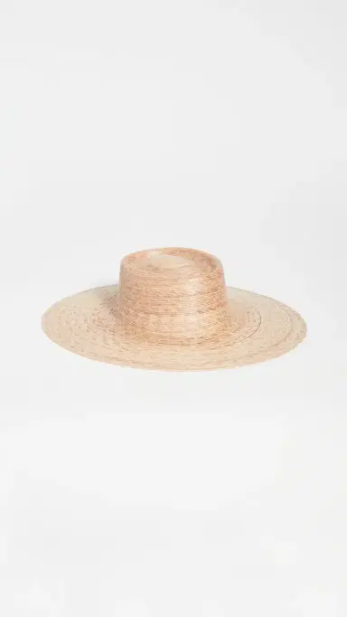 Lack of color Palma Wide Straw Boater Hat Natural S/M | Thumbnail 2 Lack of color Palma Wide Straw Boater Hat Natural S/M | Thumbnail 2