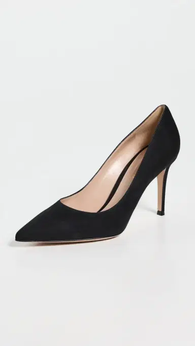 Gianvito Rossi Gianvito Camoscio Pumps 85mm Black | Thumbnail 2
