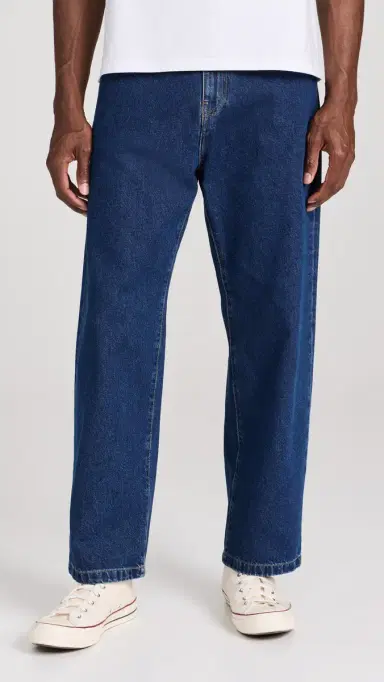 Carhartt WIP Landon Loose Fit Jeans Blue (Stone Washed) | Thumbnail 2