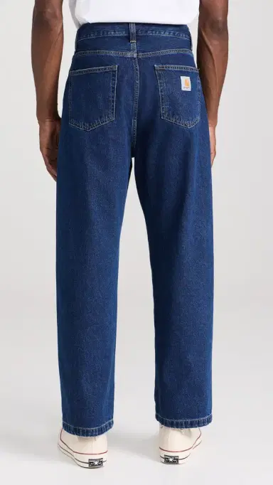 Carhartt WIP Landon Loose Fit Jeans Blue (Stone Washed) | Thumbnail 3