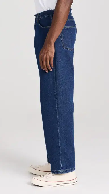 Carhartt WIP Landon Loose Fit Jeans Blue (Stone Washed) | Thumbnail 4