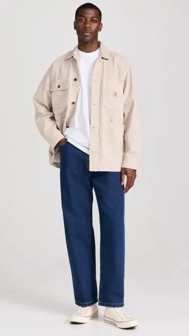 Carhartt WIP Landon Loose Fit Jeans Blue (Stone Washed) | Thumbnail 5