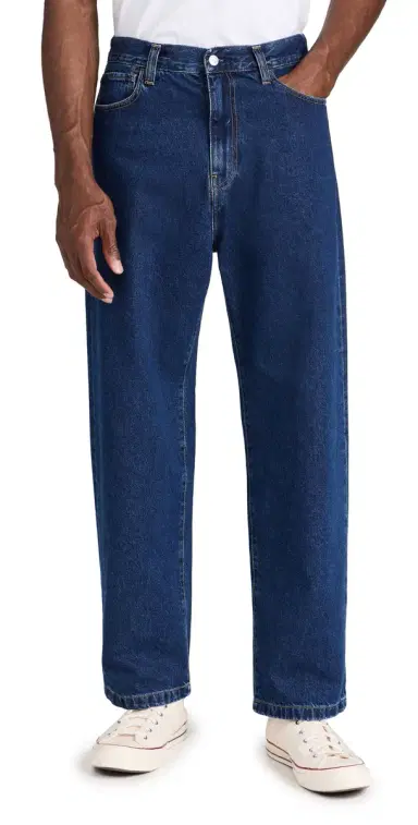 Carhartt WIP Landon Loose Fit Jeans Blue (Stone Washed) | Thumbnail 1
