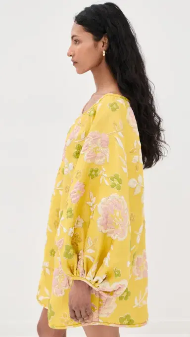 Arianne Elmy Good Luck Dress Pastel Yellow | Thumbnail 4