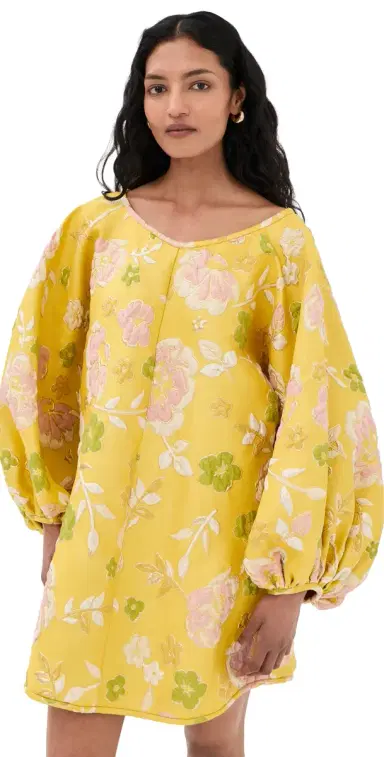 Arianne Elmy Good Luck Dress Pastel Yellow | Thumbnail 1