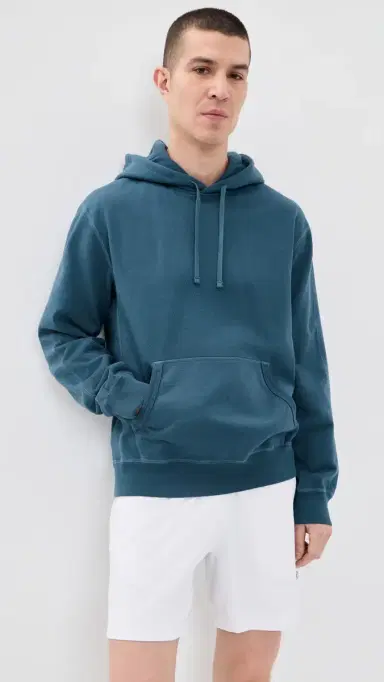 REIGNING CHAMP Midweight Terry Standard Hoodie Bermuda | Thumbnail 2 REIGNING CHAMP Midweight Terry Standard Hoodie Bermuda | Thumbnail 2
