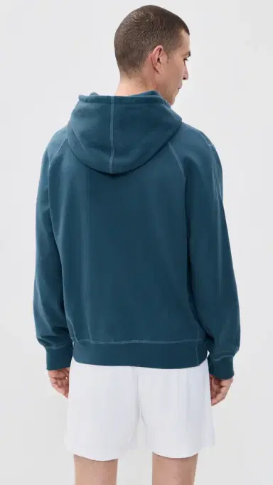 REIGNING CHAMP Midweight Terry Standard Hoodie Bermuda | Thumbnail 3 REIGNING CHAMP Midweight Terry Standard Hoodie Bermuda | Thumbnail 3