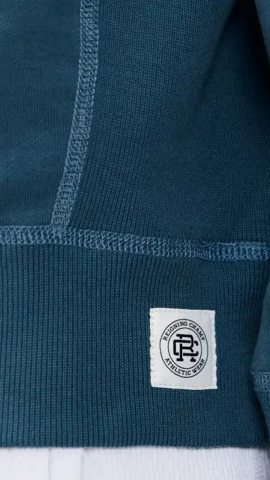 REIGNING CHAMP Midweight Terry Standard Hoodie Bermuda | Thumbnail 6 REIGNING CHAMP Midweight Terry Standard Hoodie Bermuda | Thumbnail 6