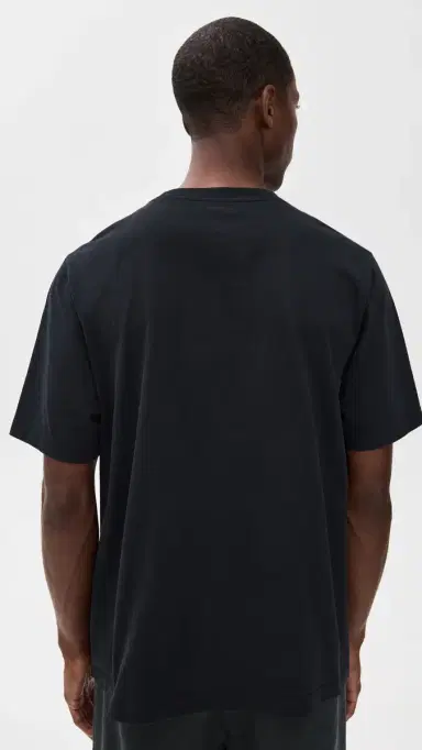 Maison Kitsuné Grey Fox Head Patch Comfort Tee Black L | Thumbnail 3