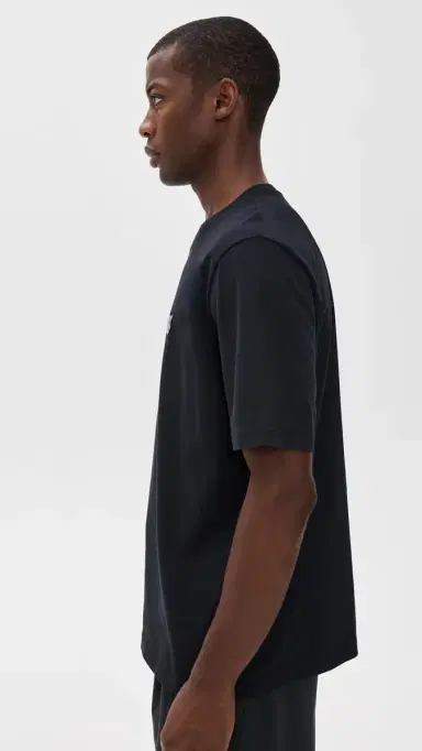 Maison Kitsuné Grey Fox Head Patch Comfort Tee Black L | Thumbnail 4