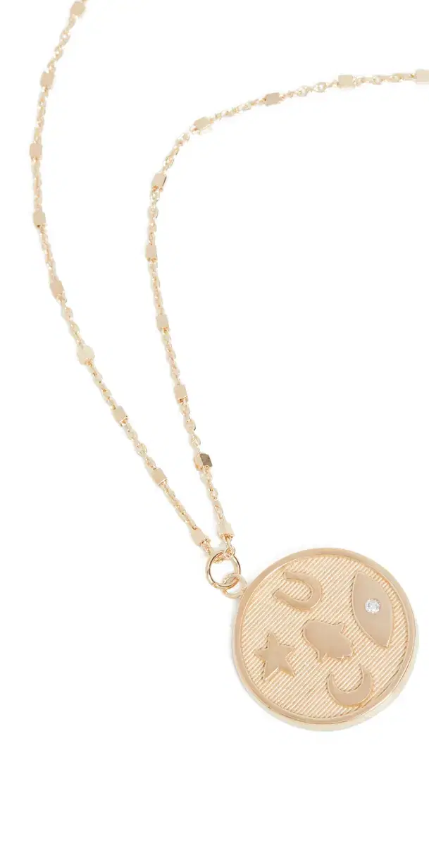 Rasha Necklace Yellow Vermeil One Size