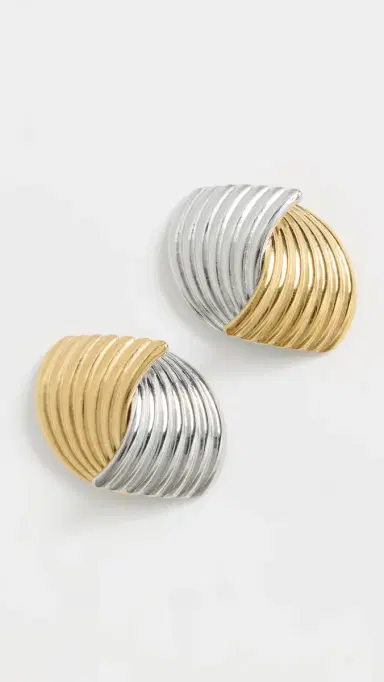Galley Los Angeles Bruer Earrings Sterling Silver One Size | Thumbnail 2