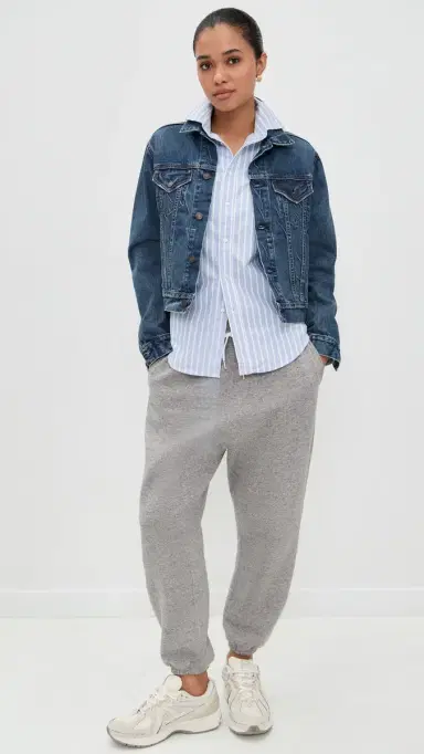Polo Ralph Lauren 3x1 Rigid Denim Classic Trucker Jacket Meuse Wash M | Thumbnail 5