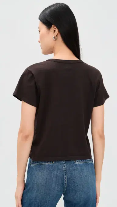 LESET The Margo Tee Chocolate S | Thumbnail 3
