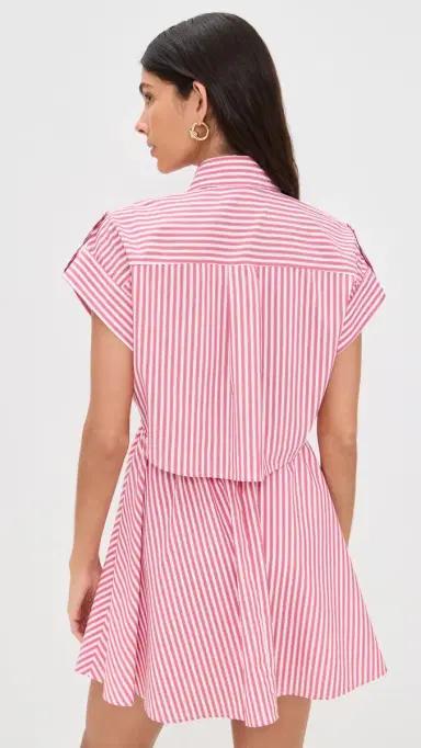 o.p.t o. p.t Rowe Dress Red Stripes S | Thumbnail 3