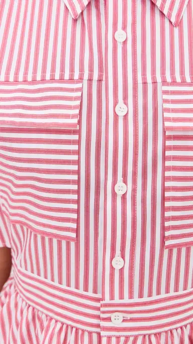 o.p.t o. p.t Rowe Dress Red Stripes S | Thumbnail 6