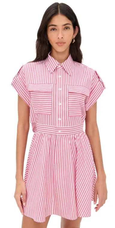 o.p.t o. p.t Rowe Dress Red Stripes S | Thumbnail 1