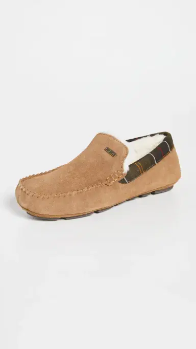 Barbour Suede Monty Slippers | Thumbnail 2
