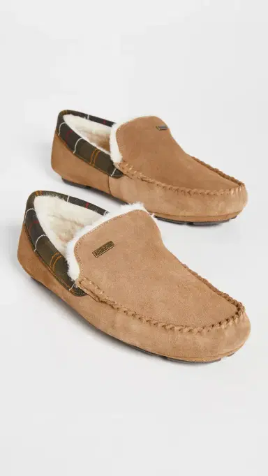 Barbour Suede Monty Slippers | Thumbnail 3