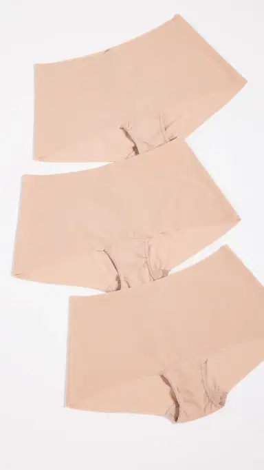 Hanky Panky Breathe oft Boy Shorts 3 Pack Taupe | Thumbnail 6