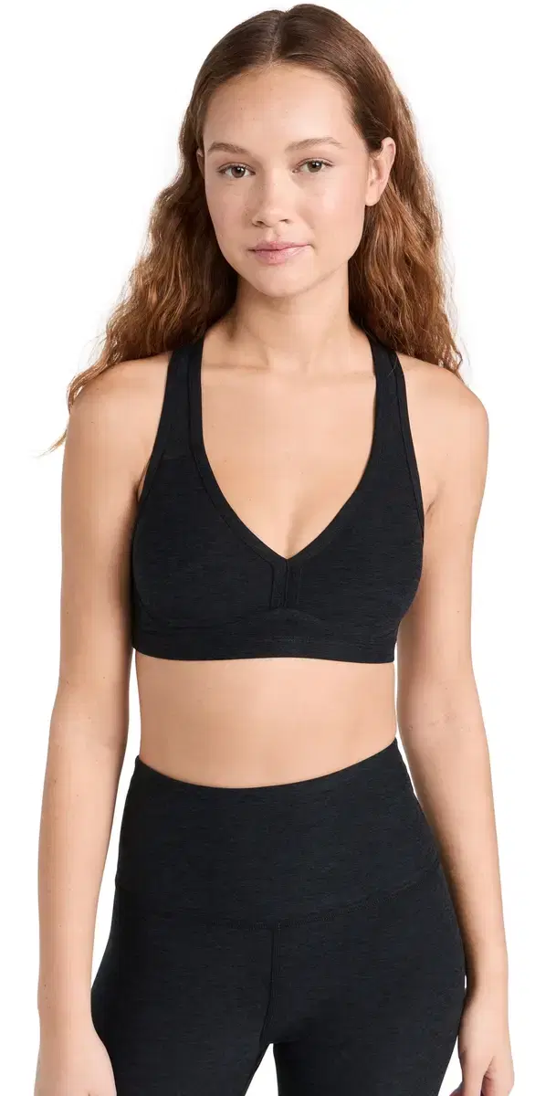 Beyond Yoga pacedye Lift Your pirits Bra Darkest Night
