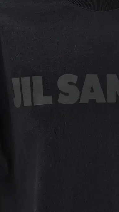 Jil Sander Crew Neck hort leeve Tee Black | Thumbnail 6 Jil Sander Crew Neck hort leeve Tee Black | Thumbnail 6