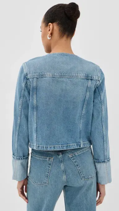 PAIGE Dean Denim Jacket Del Amo | Thumbnail 3