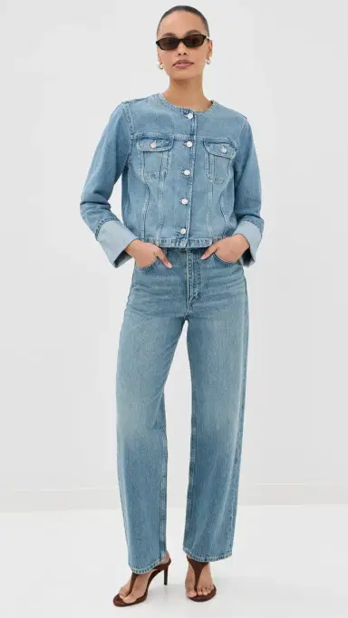 PAIGE Dean Denim Jacket Del Amo | Thumbnail 5