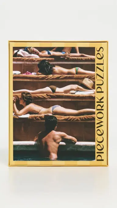 Piecework Puzzles Sun Basking Puzzle Striped | Thumbnail 3