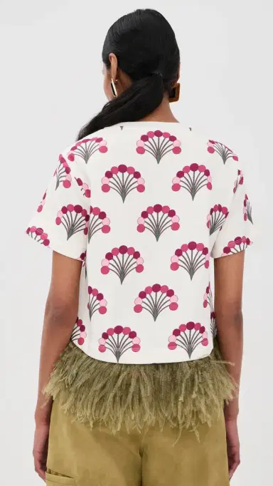 La DoubleJ La Scala Tee with Feathers Florette | Thumbnail 3 La DoubleJ La Scala Tee with Feathers Florette | Thumbnail 3