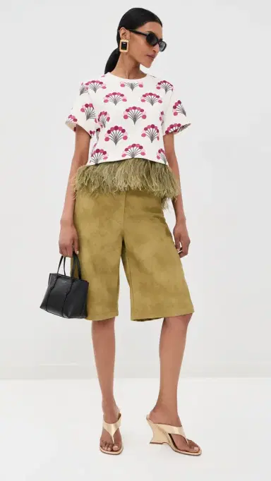 La DoubleJ La Scala Tee with Feathers Florette | Thumbnail 5 La DoubleJ La Scala Tee with Feathers Florette | Thumbnail 5