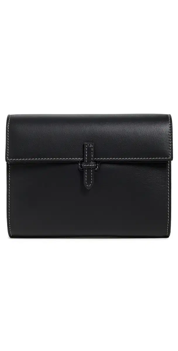 Hunting Season Small Soft Clutch in Nappa Black One Size