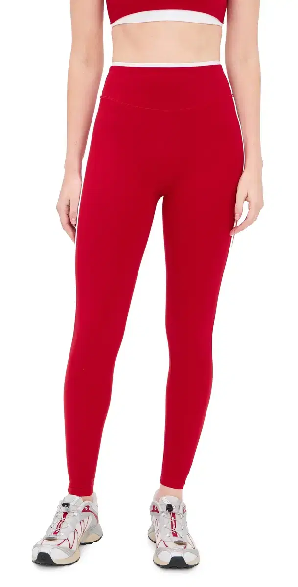 FORM Layered Full Leggings Cherry