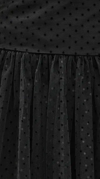 Zimmermann Tulle Dot Midi Skirt Black | Thumbnail 6 Zimmermann Tulle Dot Midi Skirt Black | Thumbnail 6