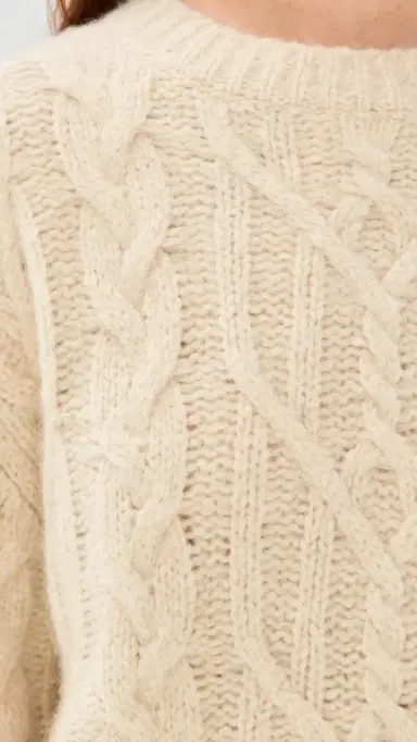 Nili Lotan Ashley Cashmere Sweater Beige elange | Thumbnail 6 Nili Lotan Ashley Cashmere Sweater Beige elange | Thumbnail 6