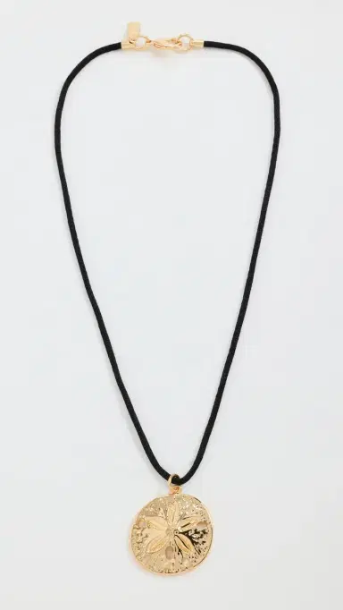 KENNETH JAY LANE Gold Starfish Pendant Necklace Black/Gold | Thumbnail 2 KENNETH JAY LANE Gold Starfish Pendant Necklace Black/Gold | Thumbnail 2