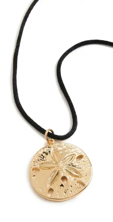 KENNETH JAY LANE Gold Starfish Pendant Necklace Black/Gold | Thumbnail 1 KENNETH JAY LANE Gold Starfish Pendant Necklace Black/Gold | Thumbnail 1