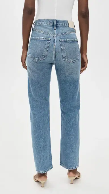 Citizens of Humanity Blaine High Rise Straight Jeans Perri 27 | Thumbnail 3