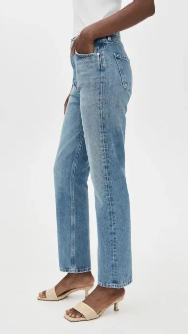 Citizens of Humanity Blaine High Rise Straight Jeans Perri 27 | Thumbnail 4