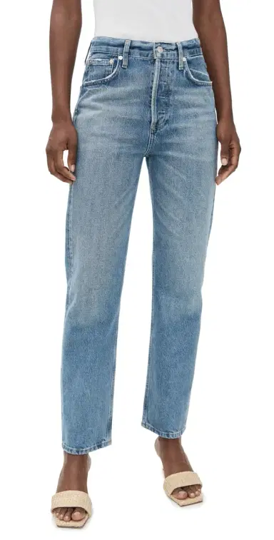 Citizens of Humanity Blaine High Rise Straight Jeans Perri 27 | Thumbnail 1