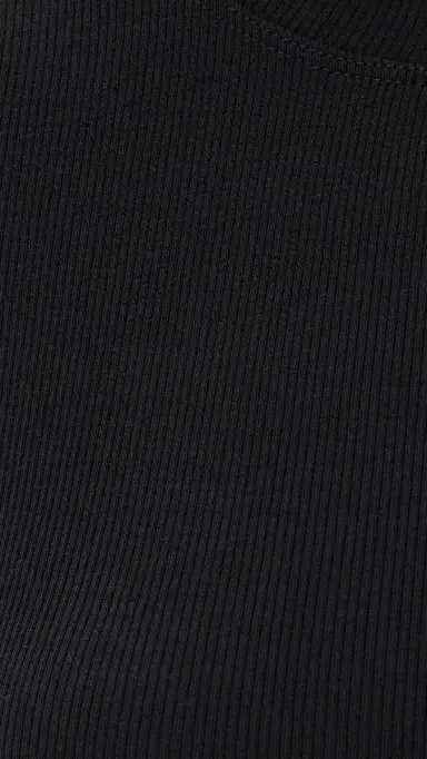 Splits59 Louise Rib Long Sleeve Crop Black | Thumbnail 6