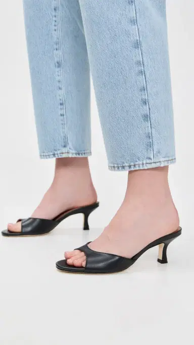 Staud Brigitte Mules Black 40 | Thumbnail 3 Staud Brigitte Mules Black 40 | Thumbnail 3