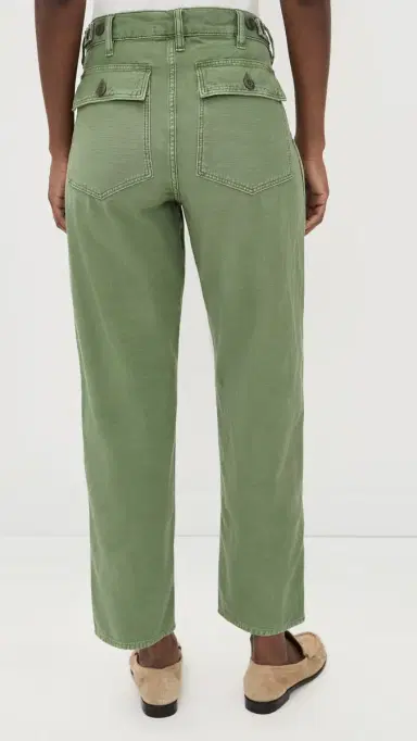 Polo Ralph Lauren Cotton Ricky Pants Olive 8 | Thumbnail 3 Polo Ralph Lauren Cotton Ricky Pants Olive 8 | Thumbnail 3