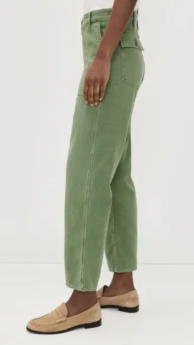Polo Ralph Lauren Cotton Ricky Pants Olive 8 | Thumbnail 4 Polo Ralph Lauren Cotton Ricky Pants Olive 8 | Thumbnail 4