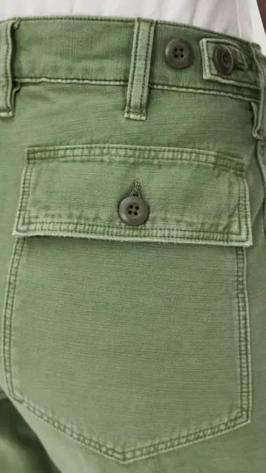 Polo Ralph Lauren Cotton Ricky Pants Olive 8 | Thumbnail 6 Polo Ralph Lauren Cotton Ricky Pants Olive 8 | Thumbnail 6