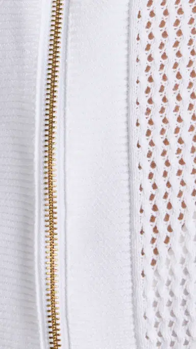 Varley Aurora Half Zip Knit White M | Thumbnail 6