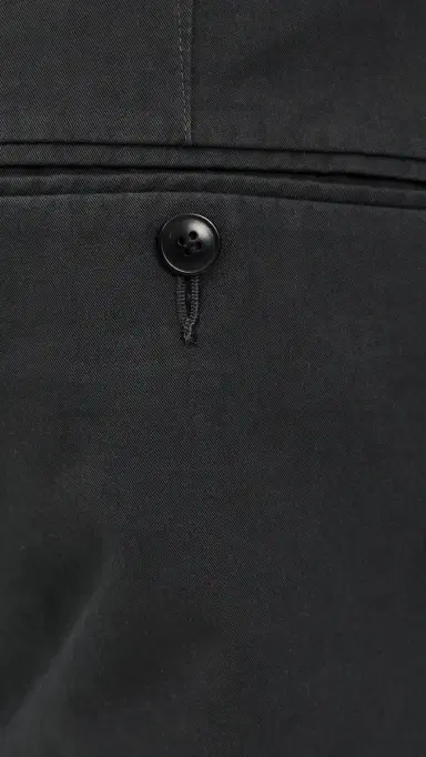 Madewell Cotton Twill Single Pleat Pants Pepper 33 | Thumbnail 6