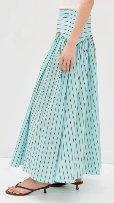 STAUD Procida Skirt Pool Stripe | Thumbnail 4 STAUD Procida Skirt Pool Stripe | Thumbnail 4